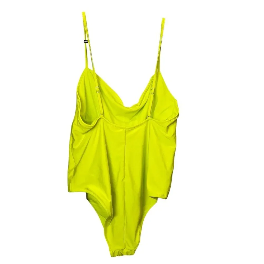 Shade & Shore High Leg Cheeky One Piece Swimsuit